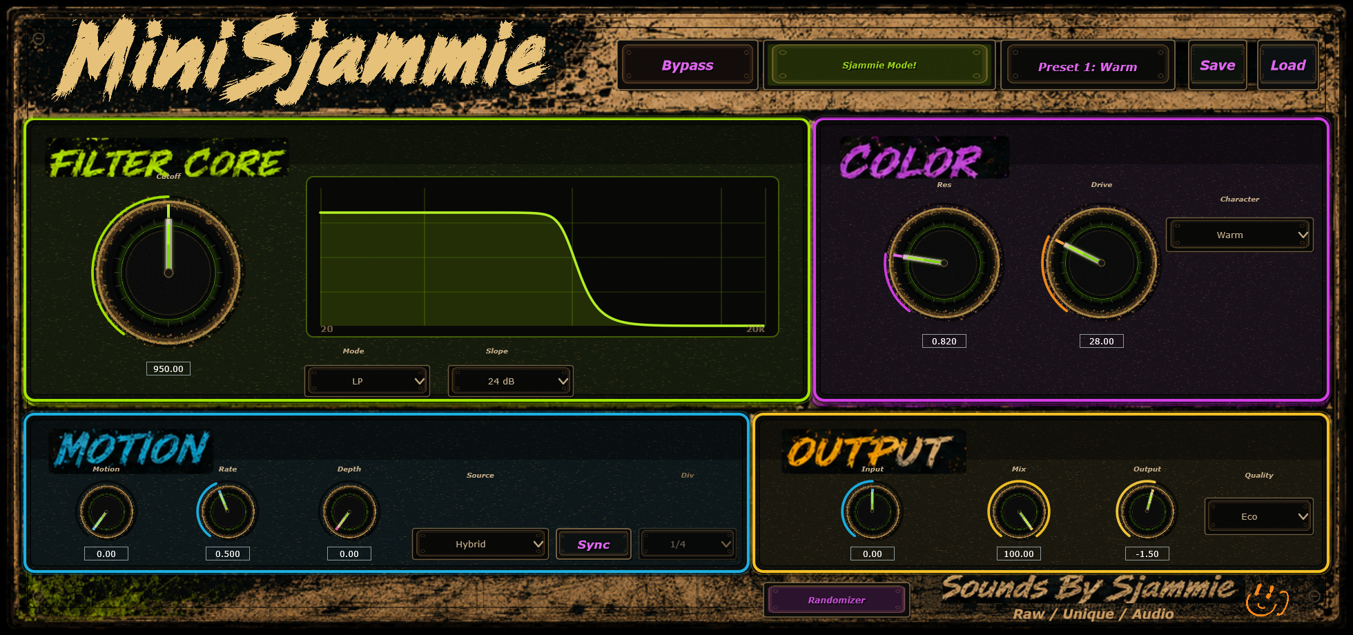 MiniSjammie โ original plugin artwork
