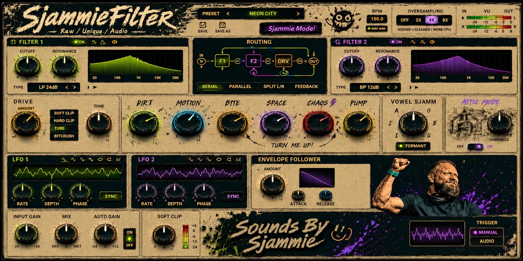 SjammieFilter plugin interface